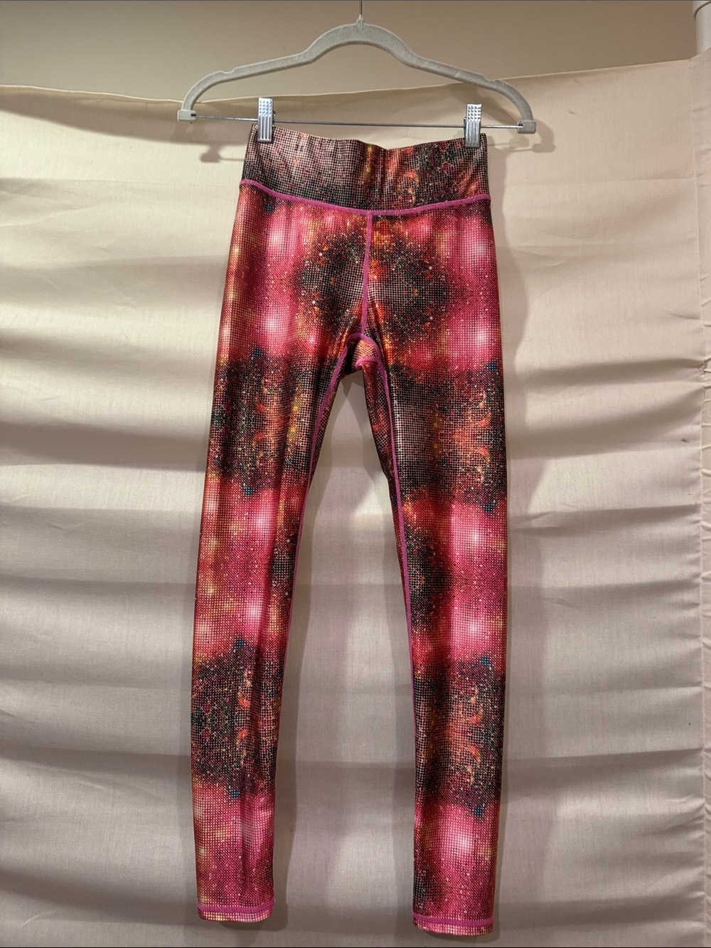 Terez Pink Galaxy Ombre Leggings Size XS